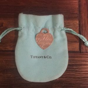 Tiffany heart charm